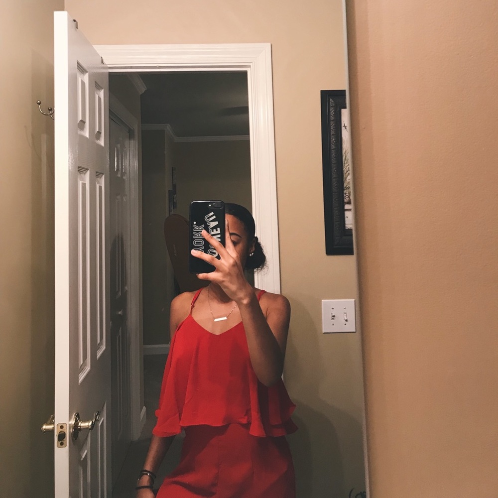 flowy romper